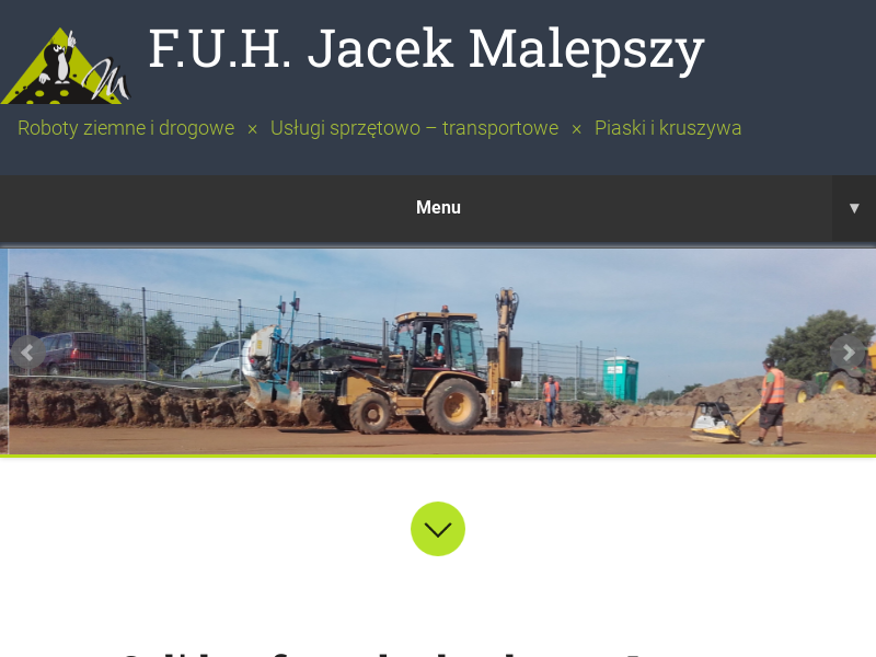 Firma Usługowo – Handlowa Jacek Malepszy